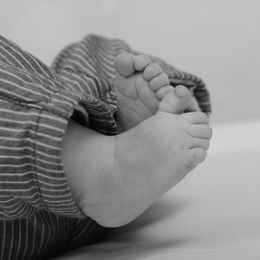 Newborn closeup Füsse